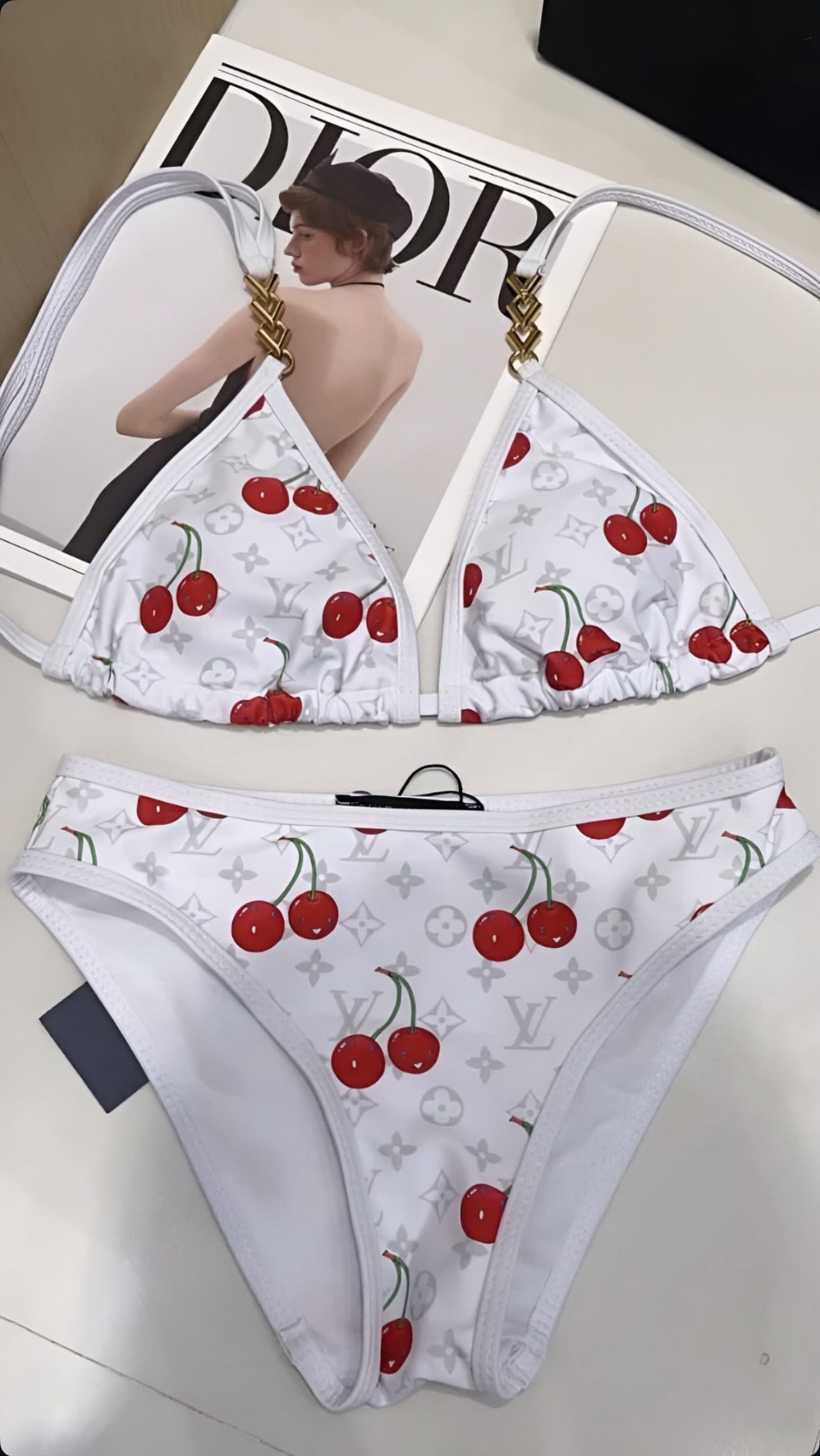 BIKINI LV CERISE