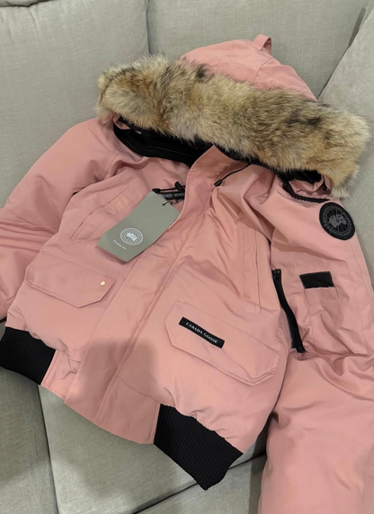 MANTEAU ROSE CANADA GOOSE