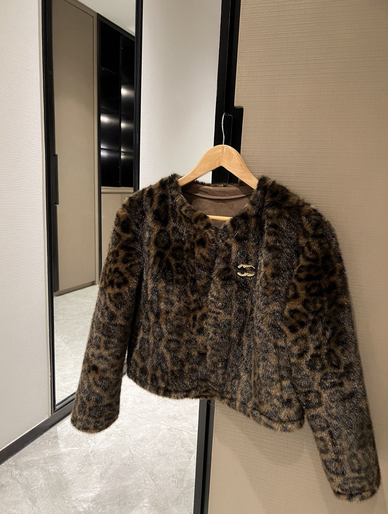 VESTE EN FOURRURE CC