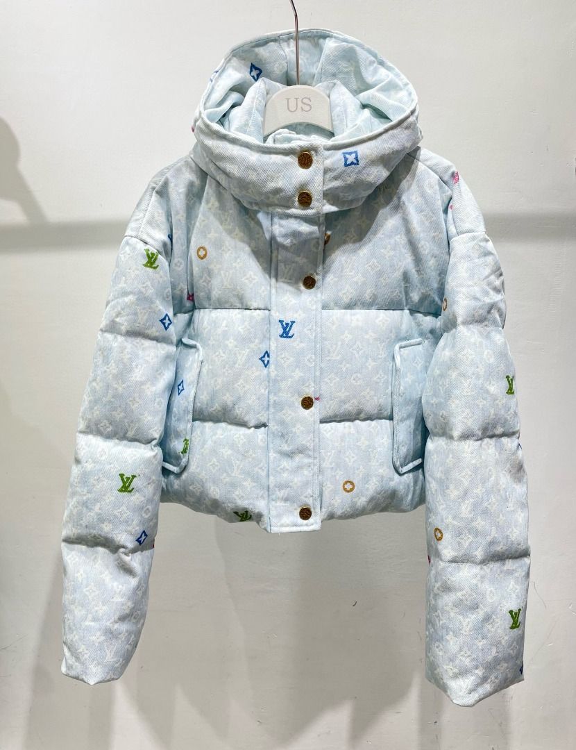 MANTEAU EN JEAN MONOGRAMME LV