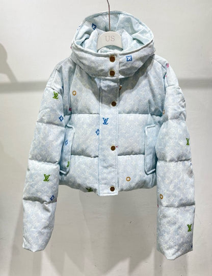 MANTEAU EN JEAN MONOGRAMME LV