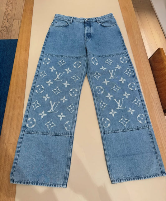 Jean skateur LV bleu