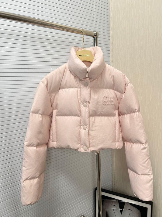 Manteau rose clair Miu Miu