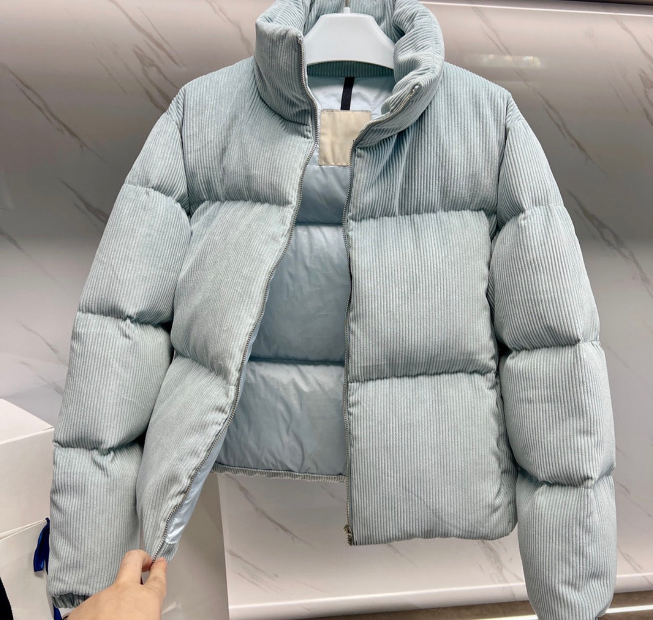 VESTE MONCLER ANTRE BLEUE