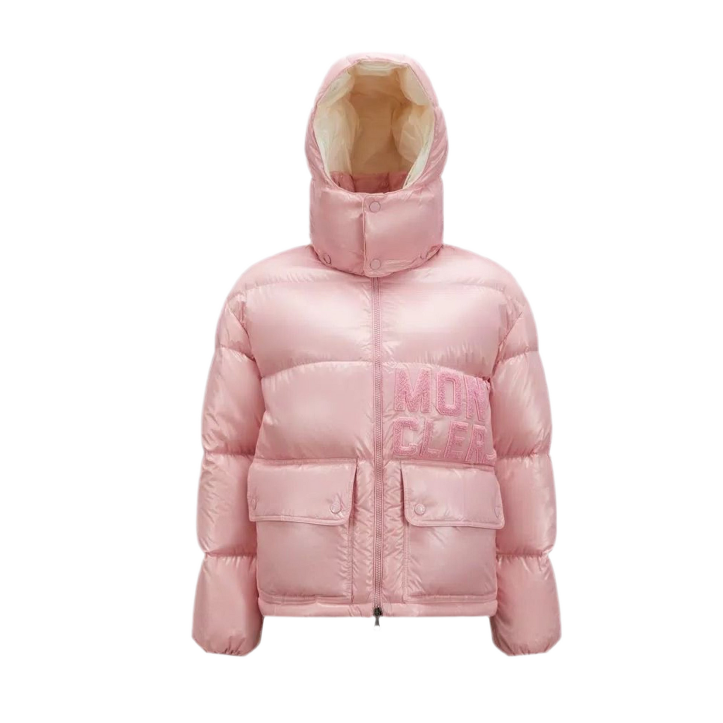 Manteau MONCLER rose pâle