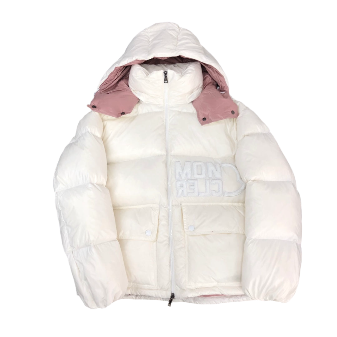 Manteau Moncler blanc