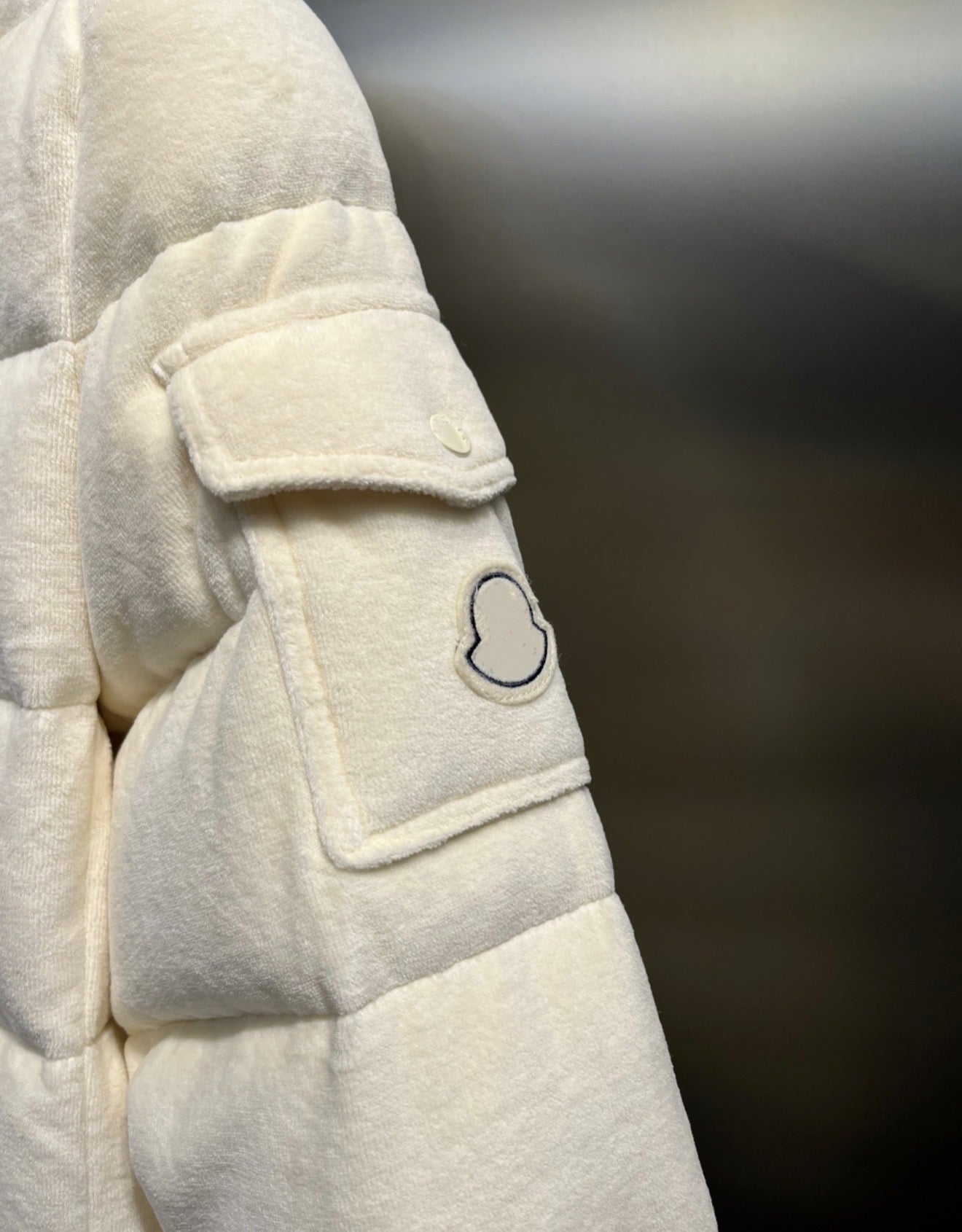 VESTE EN TEDDY EN COTON MONCLER