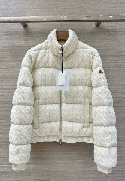 VESTE EN TRICOT DE COTON MONCLER
