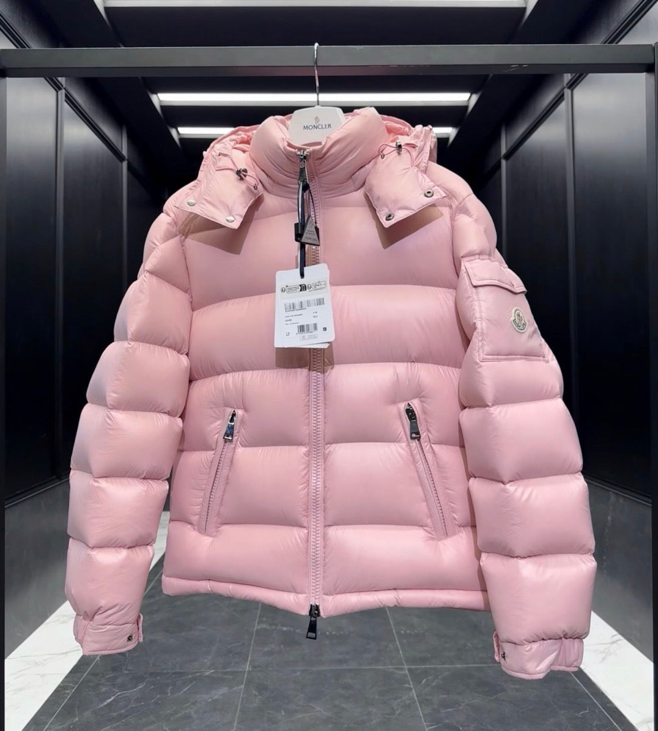 MANTEAU ROSE MAYA DE MONCLER