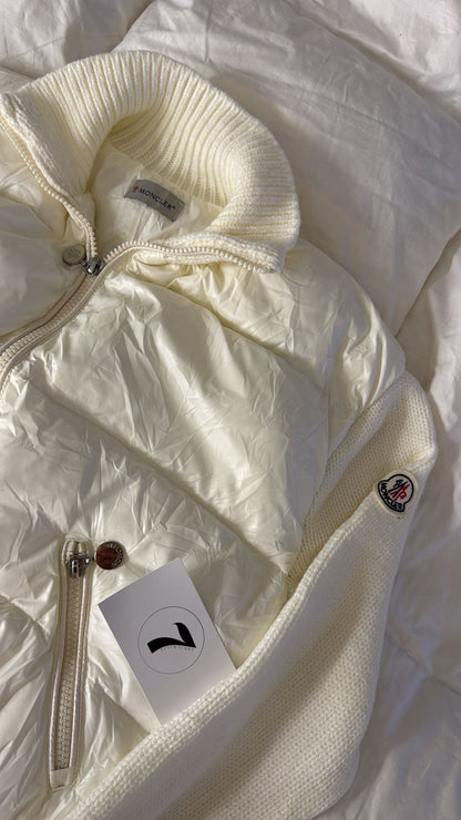 VESTE MONCLER WHITE AUTOMNE