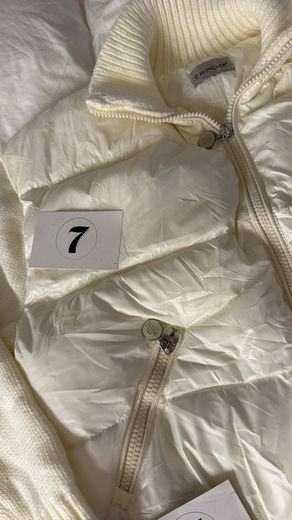 VESTE MONCLER WHITE AUTOMNE
