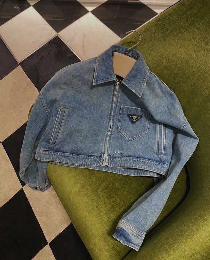 VESTE EN JEAN PRADA