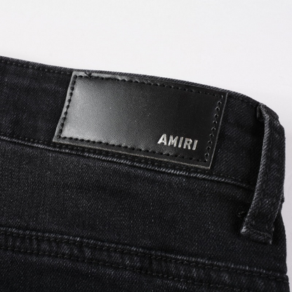 Jean en denim Amr Applique