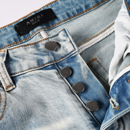 Jean à patch bandana Amr