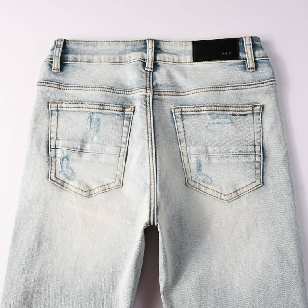 Jean à patch bandana Amr