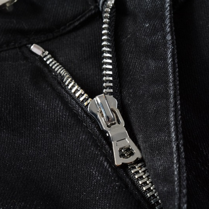 Jean camouflage à bandana noir Amr