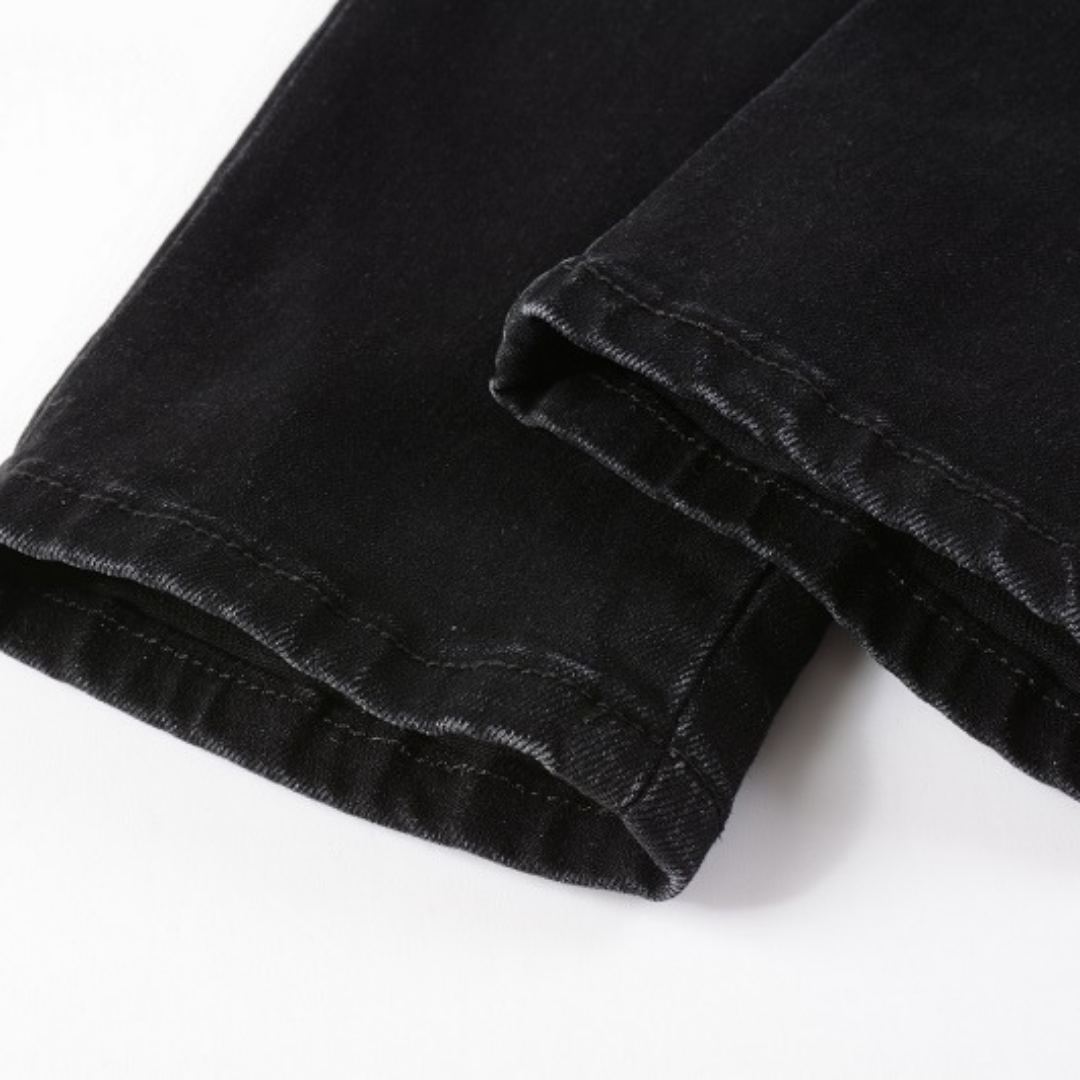 Jean camouflage à bandana noir Amr