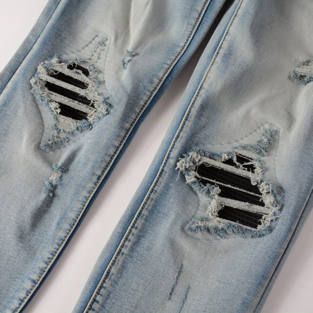 Jean Amr à patchs noirs