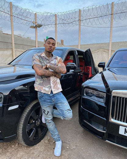 Jean bleu délavé Amr