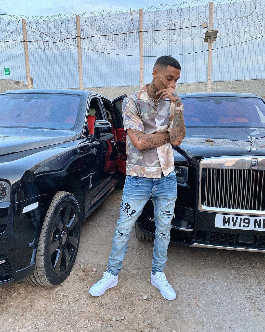 Jean bleu délavé Amr