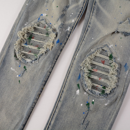 Jean bleu délavé Amr