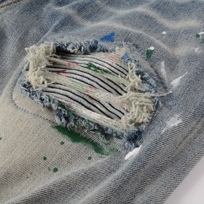 Jean bleu délavé Amr