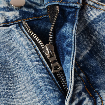 Jean à logo bleu Amr