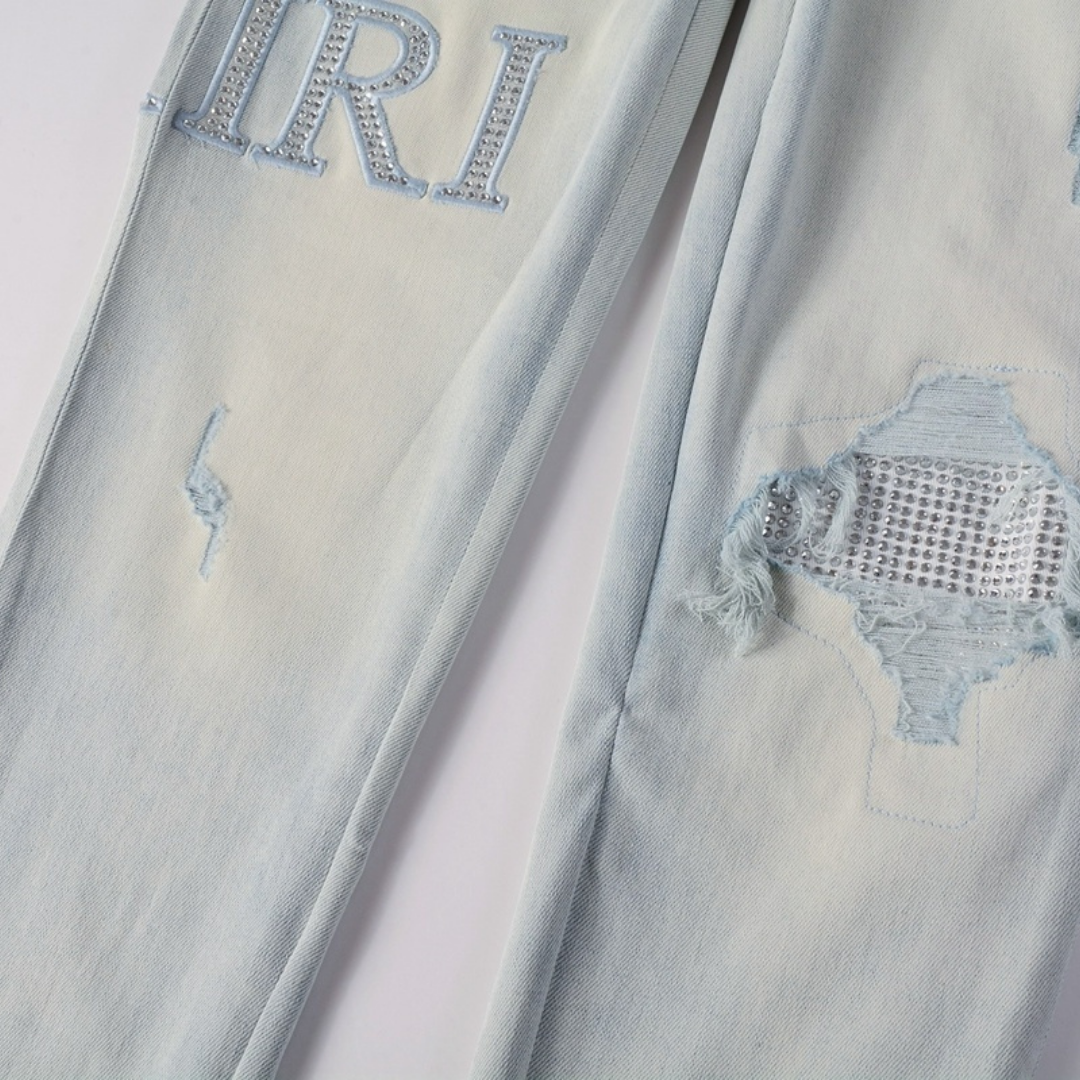 Jean bleu clair Amr Diamonds