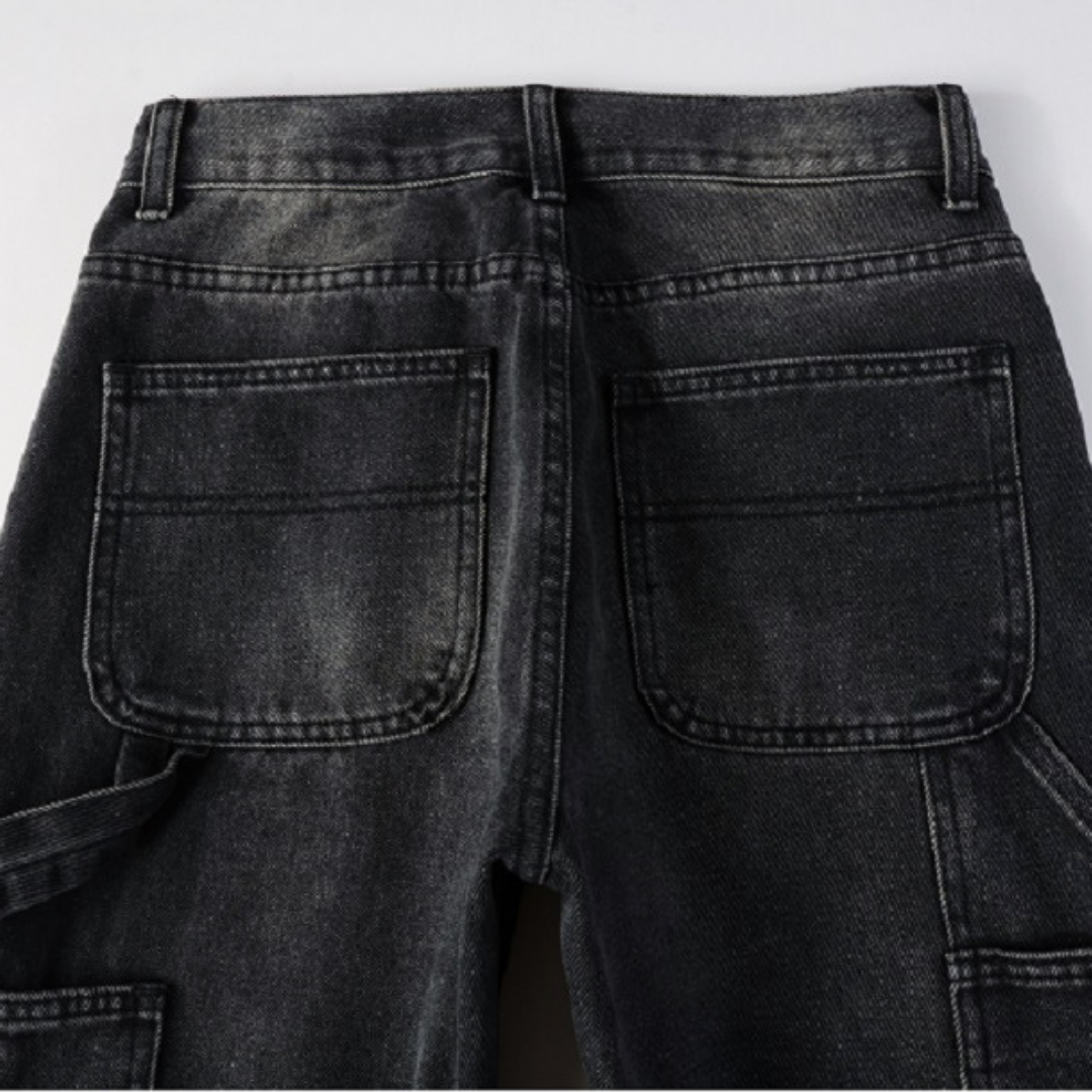 Jean noir évasé Amr