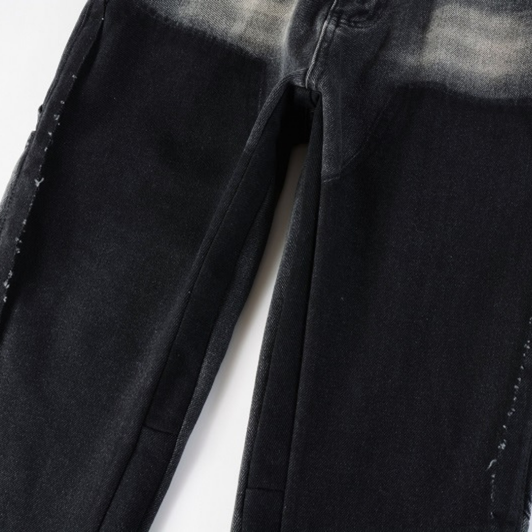 Jean noir évasé Amr