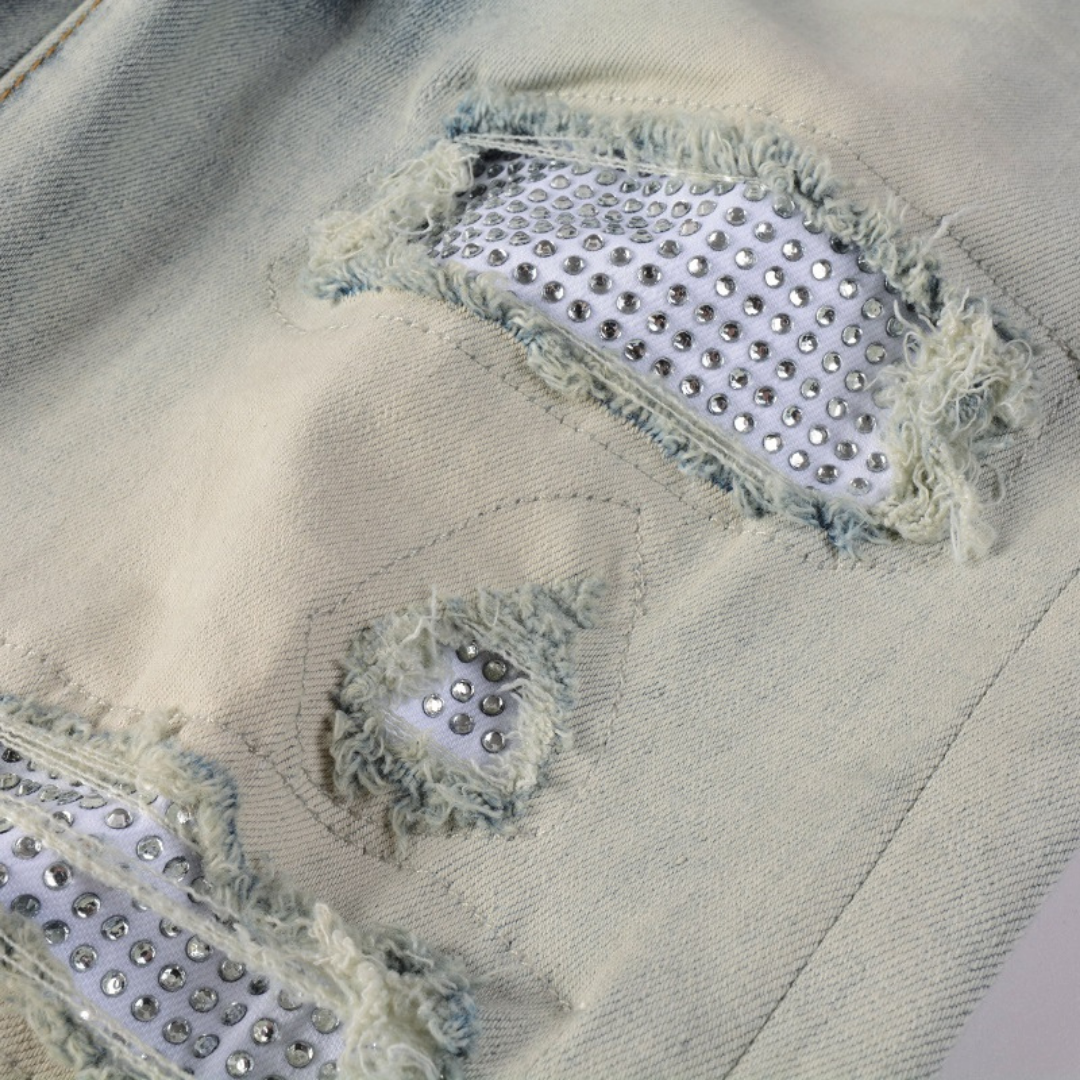 Jean Amr à écusson diamant dégradé