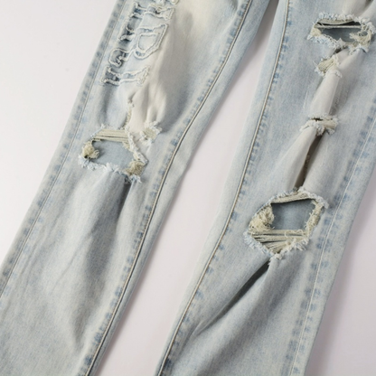 Jean bleu à logo Amr