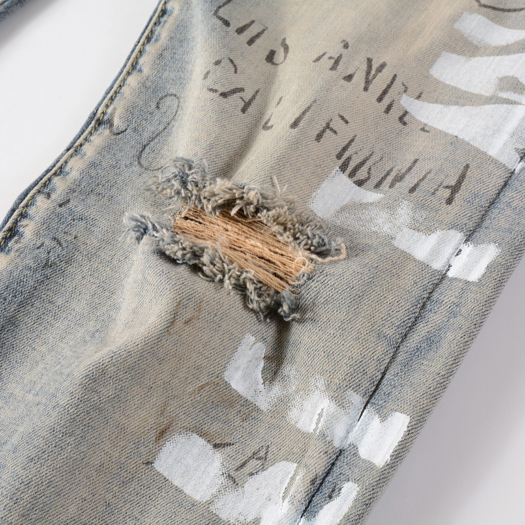 Jeans peints Amr MA
