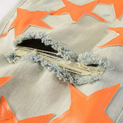 Jean Amr Orange Star Patch