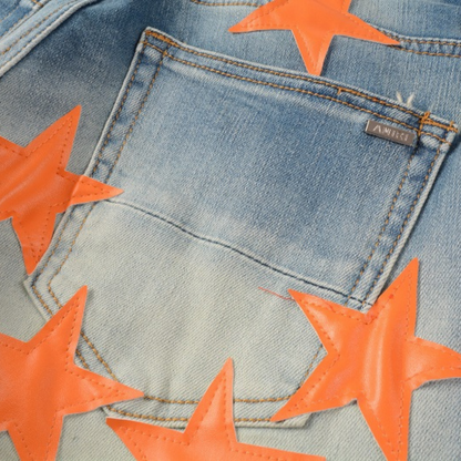 Jean Amr Orange Star Patch