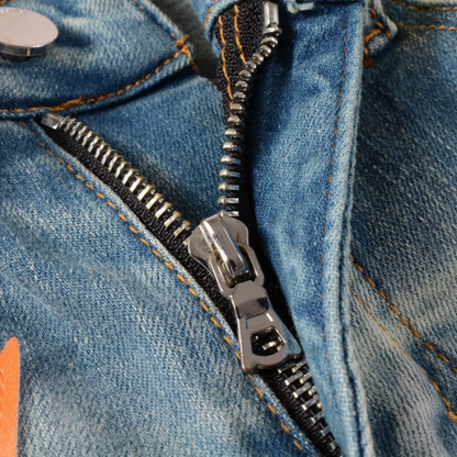 Jean Amr Orange Star Patch