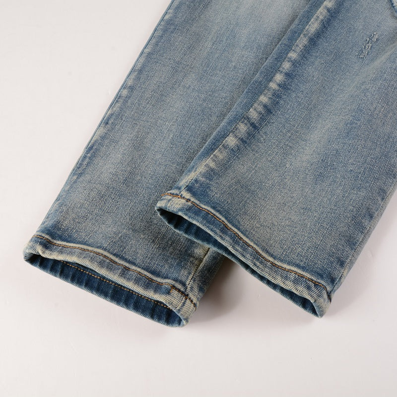 Jean bleu serpent Amr