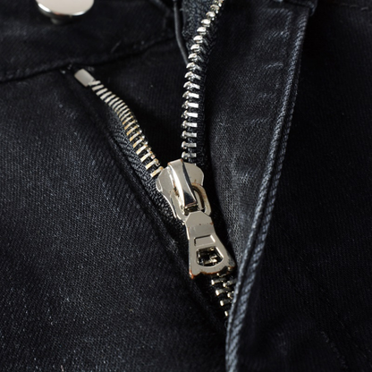 Jean à patchs blancs Amr