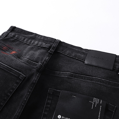 Jean violet délavé