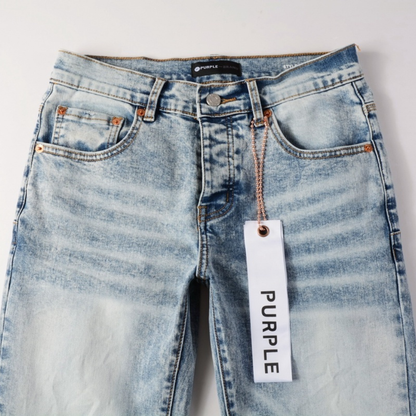 Jean dégradé violet clair