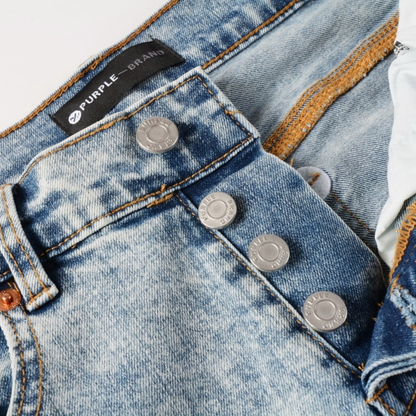 Jean dégradé violet clair