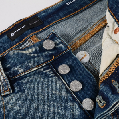 Jean violet déchiré