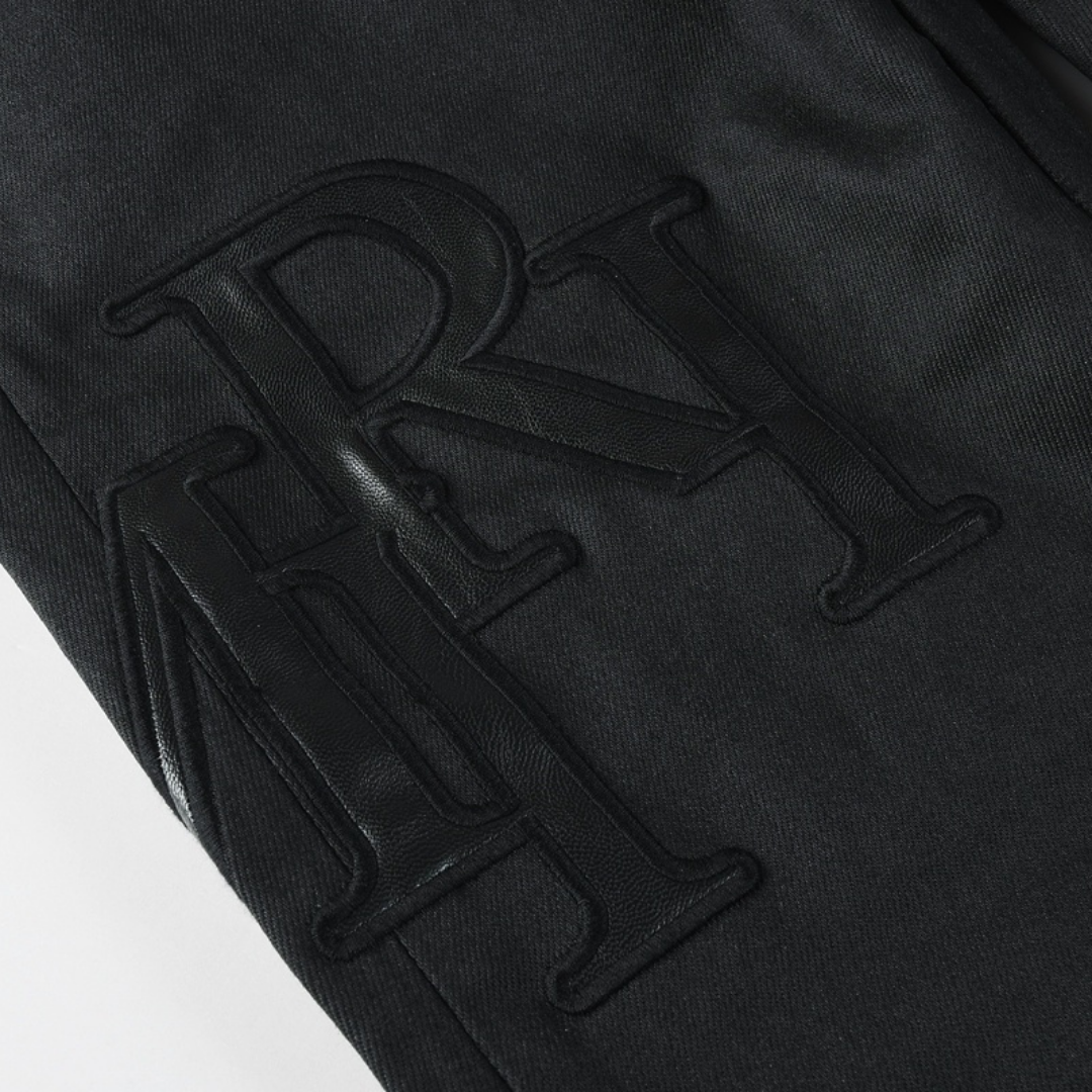 Jean en denim noir Amr