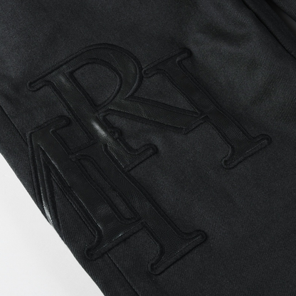 Jean en denim noir Amr