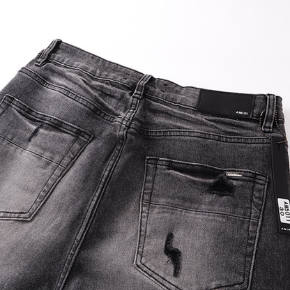 Jean noir évasé Amr