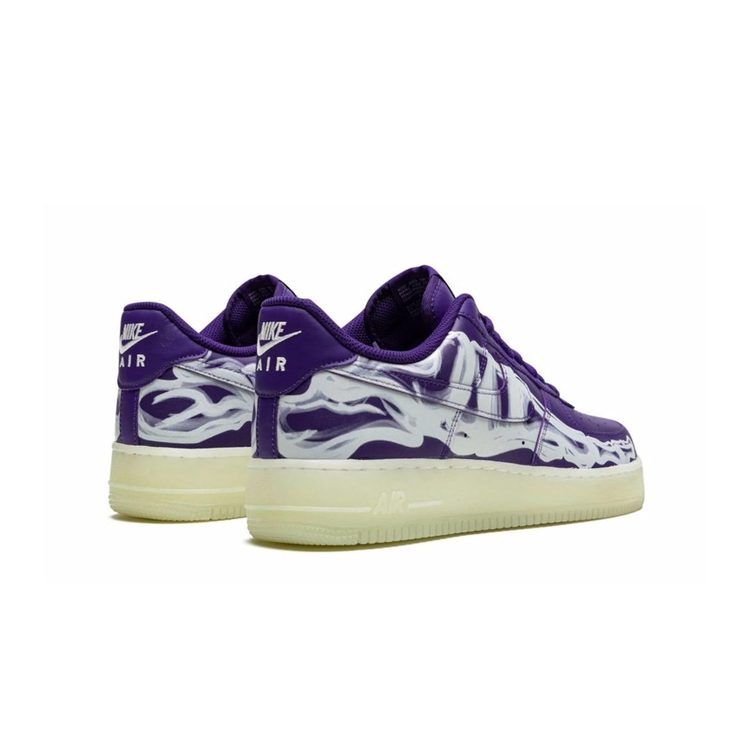 AF1 « Skeleton » violet