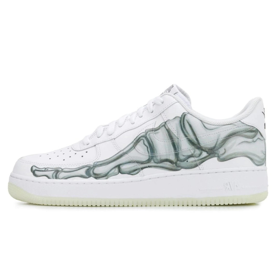 AF1 « Squelette » Blanc