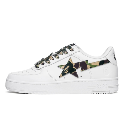Bape Bapesta Camouflage Vert