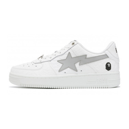 Bape Bapesta Camouflage blanc