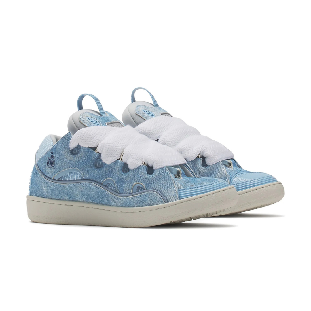 Bordure Bleu Ciel Blanc